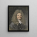Frankfurtin kaupunginvaltuuston jäsen Philipp Wilhelm von Günterode - Johann Matthäus von Merian — kehystetty taideteos seinällä