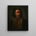 Portrait d'homme - Johann Melchior Roos — kehystetty taideteos seinällä