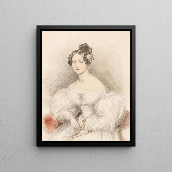 Johann Nepomuk Ender - Bildnis einer jungen Dame.webp