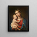 Vierge à l'Enfant - Johann Nepomuk Ender — kehystetty taideteos seinällä