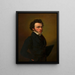 Johann Nepomuk Ender - Johann Nepomuk Ender — kehystetty taideteos seinällä