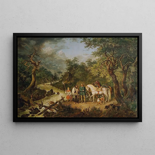 Johann Nepomuk Hchle - Rudolf von Habsburg und der Priester.webp