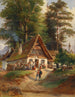 Auberge du village - Johann Nepomuk Passini — näkymä teoksesta