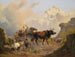 La transhumance - Johann Nepomuk Rauch — näkymä teoksesta