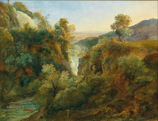 Cascade à Tivoli - Johann Nepomuk Rauch — näkymä teoksesta