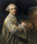 Autoportrait - Johann Nikolaus Grooth — näkymä teoksesta