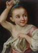 Jeune fille tenant une fleur - Johann Nikolaus Grooth — näkymä teoksesta