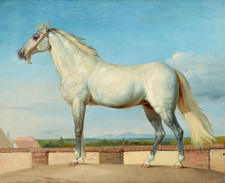 Mousse devant un mur bas - Johann Peter Krafft — näkymä teoksesta