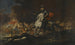 Hevosratsastajamaalaus komentaja Johann Kaspar Freiherr von Hillesheimista 1679–1761 taistelun edessä - Johann Philipp von der Schlichten — näkymä teoksesta