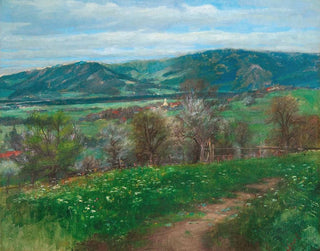 Printemps à Litzldorf - Johann Sperl — näkymä teoksesta