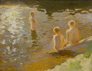 Johann WalterKurau - Boys Bathing.webp