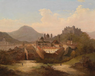 Johann Wilhelm Jankowski - Blick auf Salzburg.webp