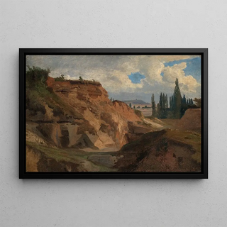 Johann Wilhelm Schirmer - Steinbruch in Sdfrankreich.webp