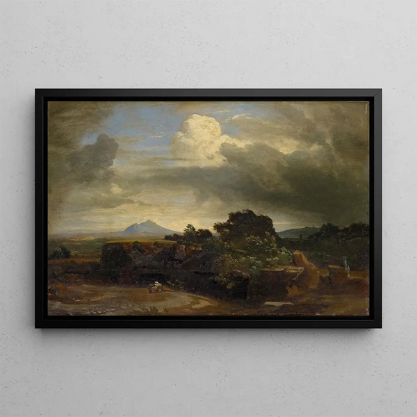 Johann Wilhelm Schirmer - Tempest in the Campagna.webp