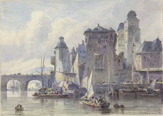 Johannes Bosboom - Gezicht te Koblenz.webp