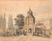 Porte des Wittevrouwen à Utrecht - Johannes Bosboom — näkymä teoksesta