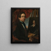 Autoportrait - Johannes Daniel Susan — kehystetty taideteos seinällä