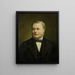 Portrait de Pieter Hendrik van Gelder 1822-1883 - Johannes Ephraim — kehystetty taideteos seinällä