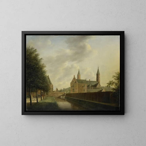 Manoir de Heemstede - Johannes Janson — kehystetty taideteos seinällä