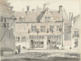 Maisons à Amersfoort - Johannes Jelgerhuis — näkymä teoksesta