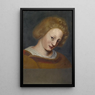 Johannes Ldin - Bust of the Daughter from the Painting of the Madonna of the Basel Mayor Jacob Meyer zum Hasen.webp