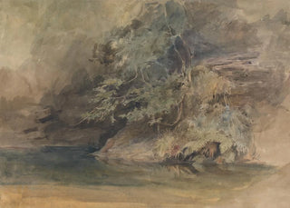 John Absolon - Trees by a Pool.webp