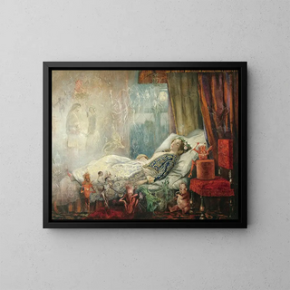 John Anster Fitzgerald - The Dream After The Masked Ball.webp