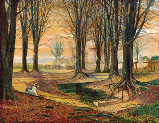 Hêtre - John Atkinson Grimshaw — näkymä teoksesta