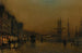 Glasgow-maalaus - John Atkinson Grimshaw — näkymä teoksesta