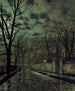marraskuu - John Atkinson Grimshaw — näkymä teoksesta