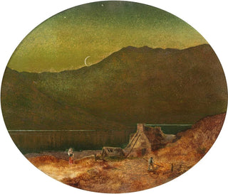 Le Croissant - John Atkinson Grimshaw — näkymä teoksesta