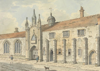 John Augustus Atkinson - The School at Wells Somerset.webp