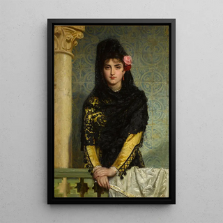 John Bagnold Burgess - La Senorita.webp