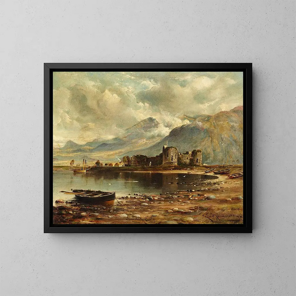 Château d'Inverlochy - John Blake Macdonald — kehystetty taideteos seinällä