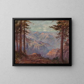 Grand Canyon de l'Arizona - John Bond Francisco — kehystetty taideteos seinällä