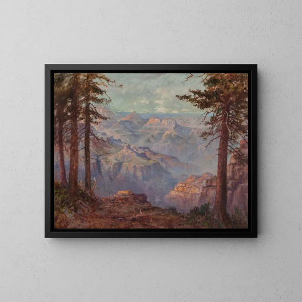 Grand Canyon de l'Arizona - John Bond Francisco — kehystetty taideteos seinällä