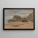 Maréiden matala - John Brett — kehystetty taideteos seinällä