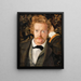 Portrait d'Arthur Brett - John Brett — kehystetty taideteos seinällä