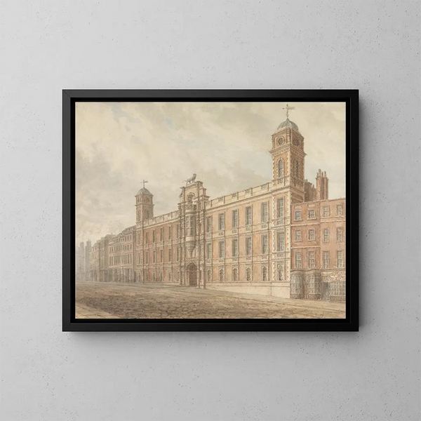 Maison de Northumberland, Charing Cross, Lontoo - John Chessell Buckler — kehystetty taideteos seinällä