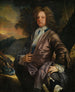 William Paul 1673-1711 Bray Berkshire - John Clostermanin, jossa hän on koiransa ja kiväärinsä kanssa — näkymä teoksesta