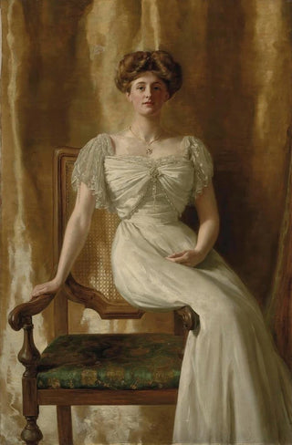 John Collier - Portrait of The Hon Mrs Harold Ritchie.webp