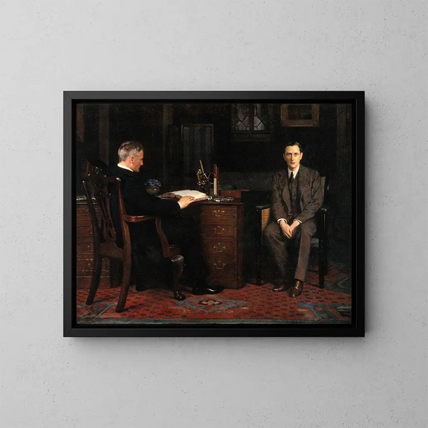 Sentence de mort - John Collier — kehystetty taideteos seinällä