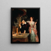 Le Laboratoire - John Collier — kehystetty taideteos seinällä