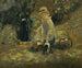 Poika leikkivaoralla - John Constable — näkymä teoksesta