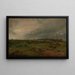 Tienristeys Hampstead Heathin halki - John Constable — kehystetty taideteos seinällä