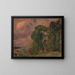 Une vue à Hampstead par temps orageux - John Constable — kehystetty taideteos seinällä