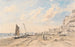 Brightonin ranta maalaus katsellen länteen - John Constable — näkymä teoksesta