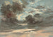 Pilvien tutkimus, myrskyinen auringonlasku - John Constable — näkymä teoksesta