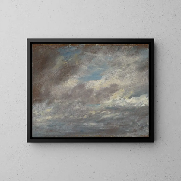 Pilvikartoitus - John Constable — kehystetty taideteos seinällä