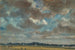 Maisemamaalaus laajennettu harmailla pilvillä - John Constable — näkymä teoksesta